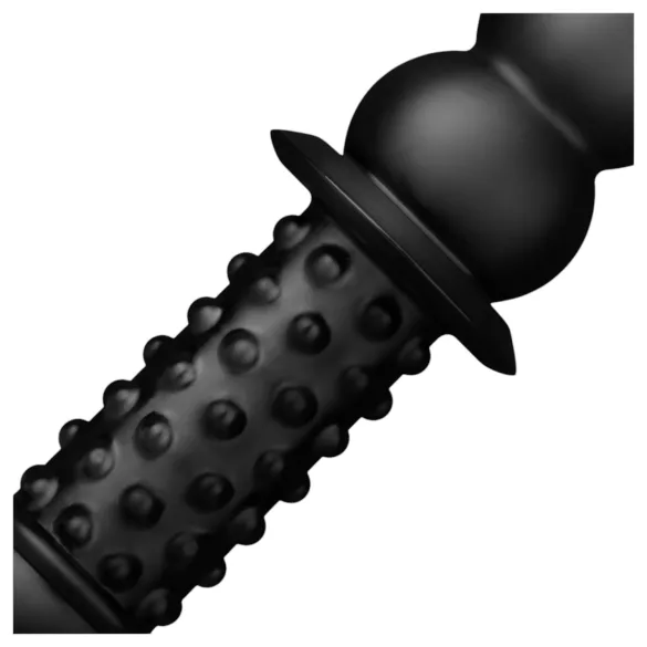 BUTTR Akimbo - kaksipäinen anaalidildo - musta