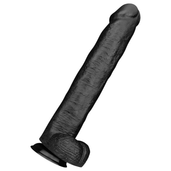BUTTR Operation Dingo - jättikokoinen realistinen dildo - 43 cm - musta
