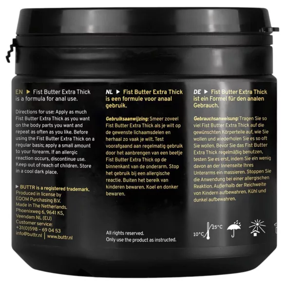 BUTTR - fisting-voide - liukuvoide - 500ml