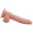 Mr. Dixx 7.6 - Imukuppi dildolla ja kiveksillä - Luonnollinen (19,5cm)