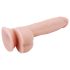 Mr. Dixx 7.6 - Imukuppi dildolla ja kiveksillä - Luonnollinen (19,5cm)