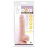 Mr. Dixx 7.6 - Imukuppi dildolla ja kiveksillä - Luonnollinen (19,5cm)