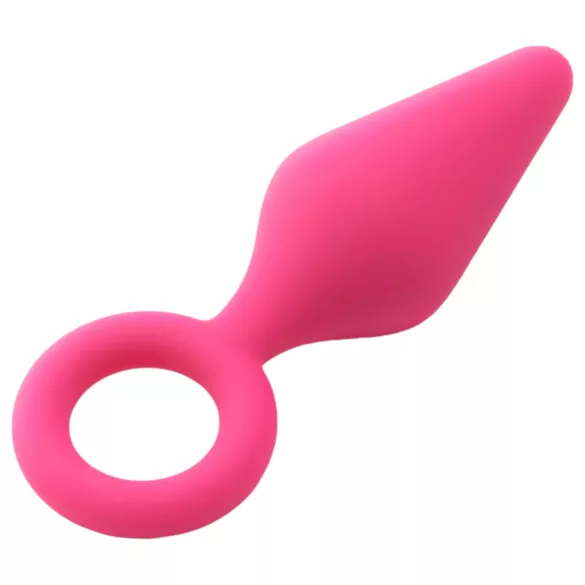 Flirts - anustappi pieni - silikoni pinkki