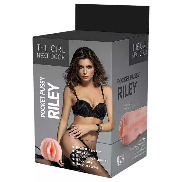 The Girl Next Door Riley - realistinen tekovagina - vaalea