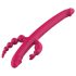 Dreamtoys Anywhere Pleasure Vibe - ladattava neliosainen vibraattori (pinkki)