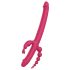 Dreamtoys Anywhere Pleasure Vibe - ladattava neliosainen vibraattori (pinkki)