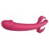 Dreamtoys - vibraattori - ladattava, 4 haaraa - pinkki