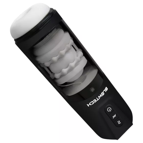 Dreamtoys Blowtech - värinä, ylös-alas liikkuva masturbaattori (musta)