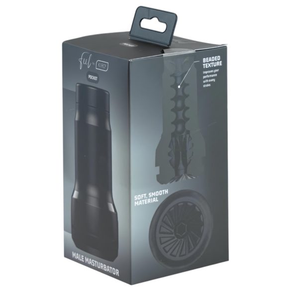 Kiiroo Feel Pocket - taskukokoluola (musta)