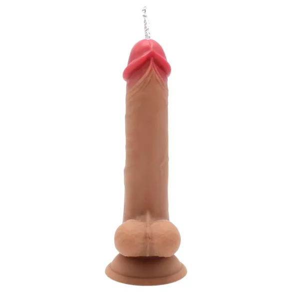 Kiotos Cox Power - värisevä ampuva dildo kaukosäätimellä (nude)
