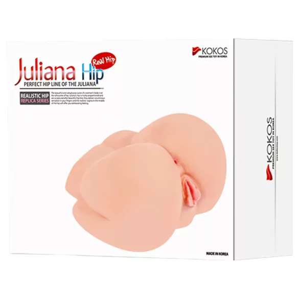 Kokos Juliana - aidonnäköinen torso-masturbaattori (nude)