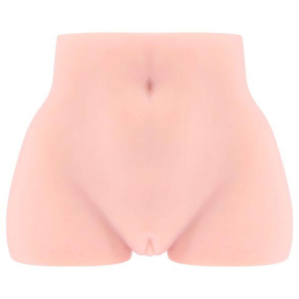 Kokos Cleo - realistinen seksinukke torso - vagina - ihovärinen