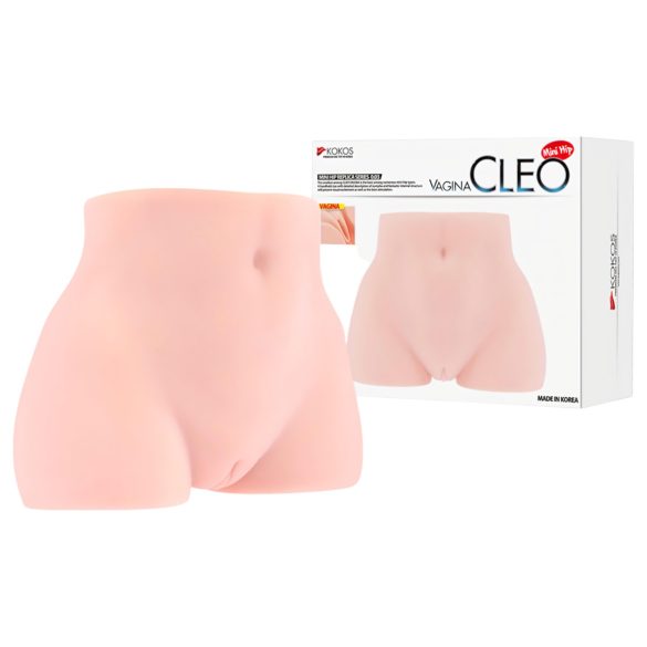 Kokos Cleo - realistinen seksinukke torso - vagina - ihovärinen