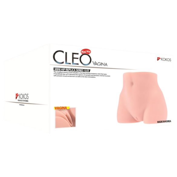 Kokos Cleo - realistinen seksinukke torso - vagina - ihovärinen