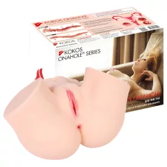   Kokos Onahole - aidonnäköinen vartalotorsomasturbaattori (naturaali)