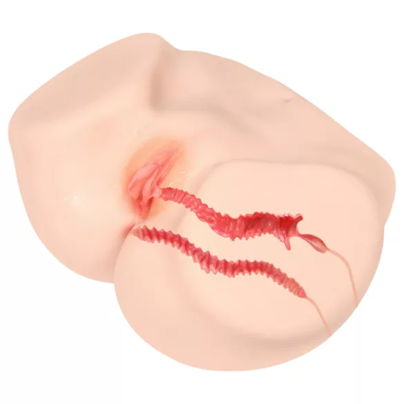 Kokos Vanilla 004 - realistinen torso-masturbaattori - iho/natural