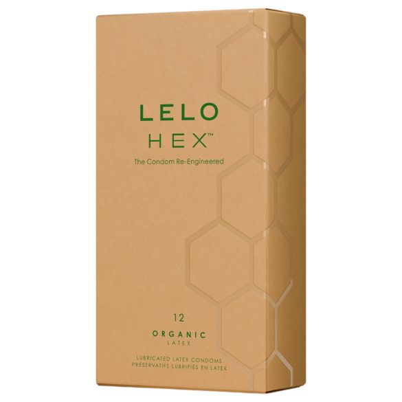 LELO Hex Organic – ylelliset luomu kondomit (12 kpl)
