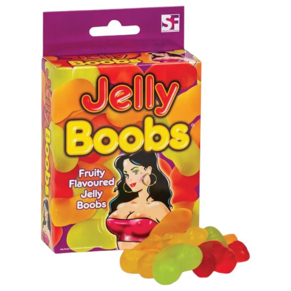 Jelly Rinnat - hedelmämakuiset makeiset (120g)