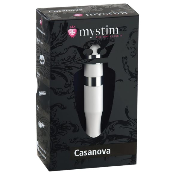 mystim Casanova - sähköinen sauvadildo (valkoinen)