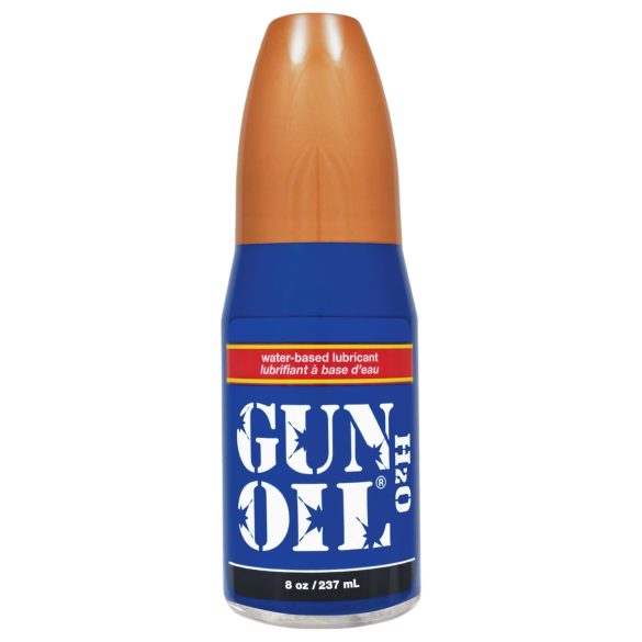 H2O Gun Oil - Värisevä, kihelmöivä vesipohjainen liukuvoide (237ml)