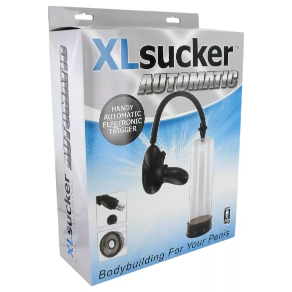 XLSUCKER - automaattinen penispumppu - läpinäkyvä
