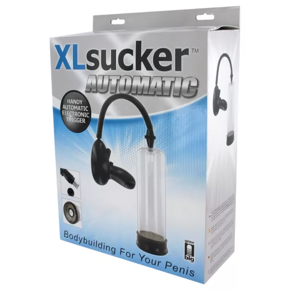 XLSUCKER - automaattinen penispumppu - läpinäkyvä