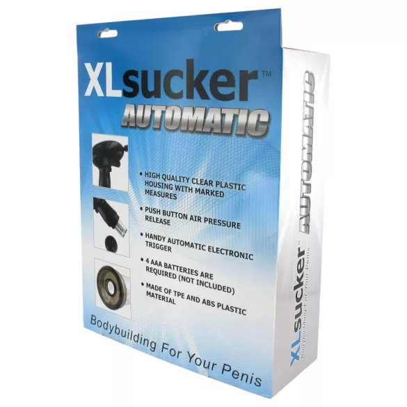 XLSUCKER - automaattinen penispumppu - läpinäkyvä