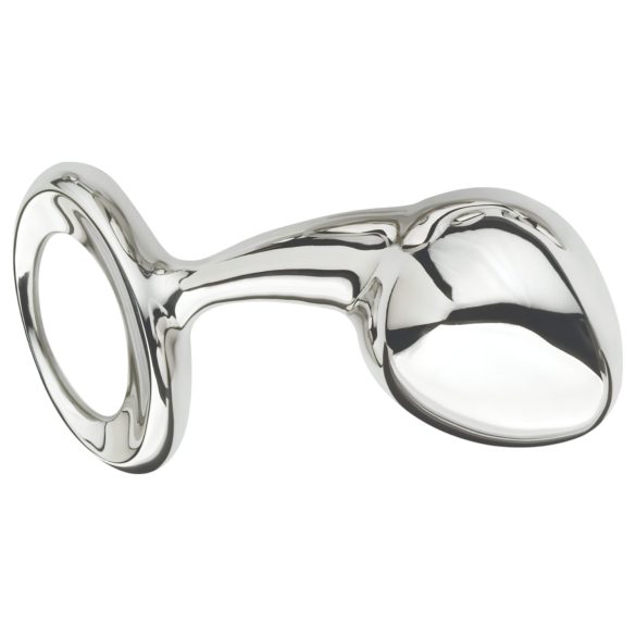 Njoy L - suuri metallinen anustappi (hopea)