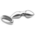 Njoy Pfun Plug - prostata dildo - metalli - hopea