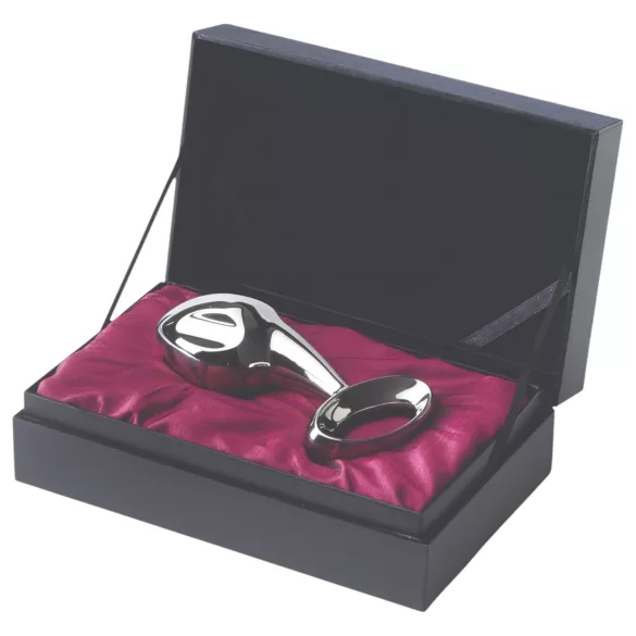 Njoy Pure Plug 2.0 - metallinen anustappi (hopea)