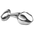 Njoy Pure Plug 2.0 - metallinen anustappi (hopea)