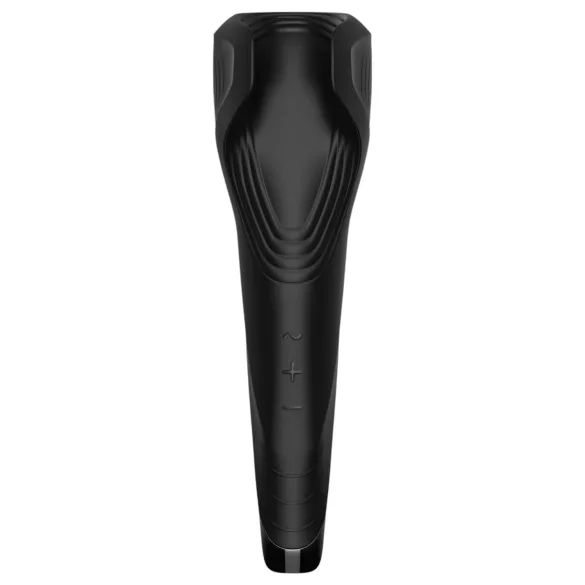 Satisfyer Men Wand - ladattava vesitiivis peniksenpääkohotin - musta