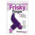 Frisky Finger - vedenkestävä sormivibraattori (lila)