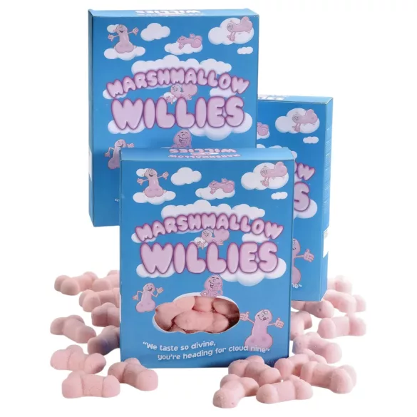 Spencer & Fleetwood - Marshmallow - vaahtokarkkinen pippeli (pinkki, 140 g)