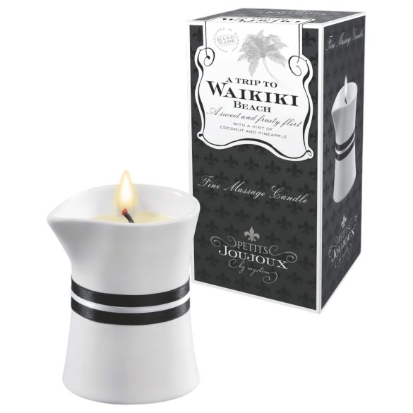 Petits Joujoux Waikiki hierontakynttilä - kookos-ananas (120 ml)