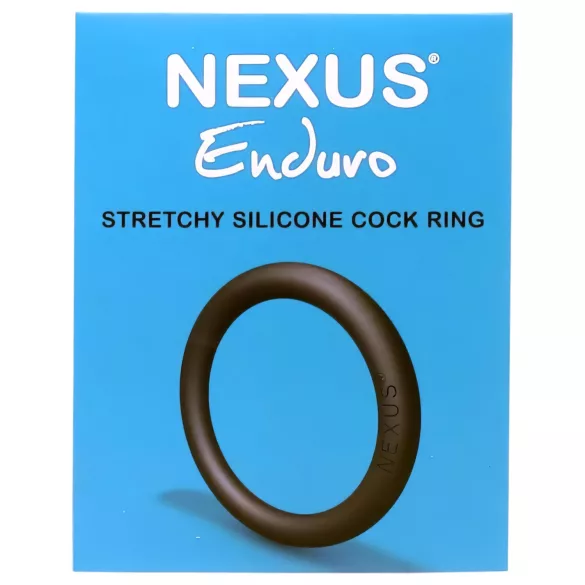 Nexus Enduro - peniksen rengas - silikoni - musta