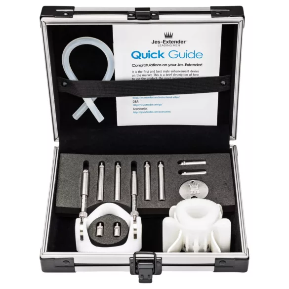 Jes-Extender - peniksen pidennyslaite - titanium - jopa 24 cm