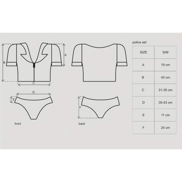 Obsessive Police - poliisi asusetti - S/M