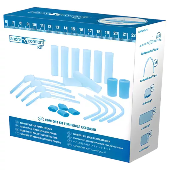 AndroComfort - lisäosasetti peniksenpidennykseen - kompakti