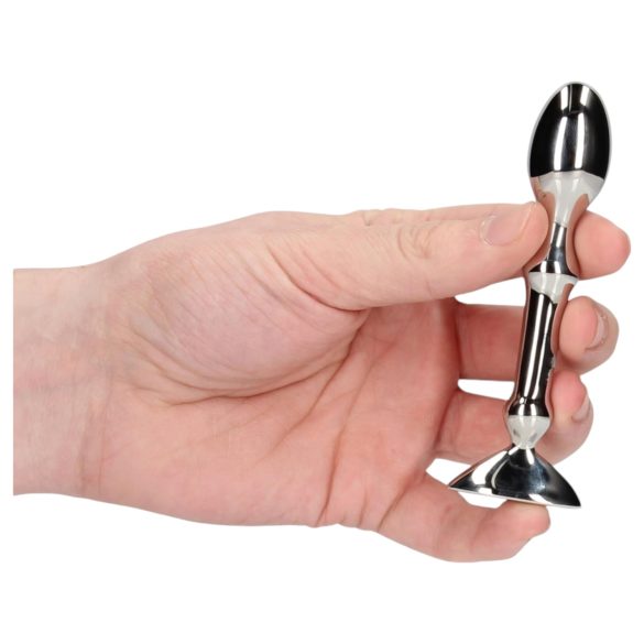 Aneros Tempo - teräksinen anaalidildo (hopea)