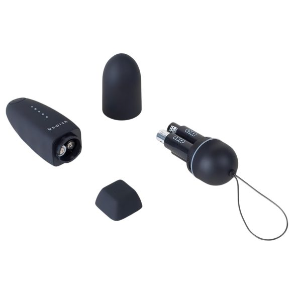 B SWISH - vibraatio muna kaukosäätimellä - musta