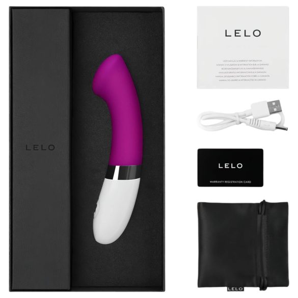 LELO Gigi 2 - silikoninen G-pistevibraattori (violetti)