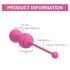 Magic Motion Kegel Master - Fiksu geishakuuladuo (lila)