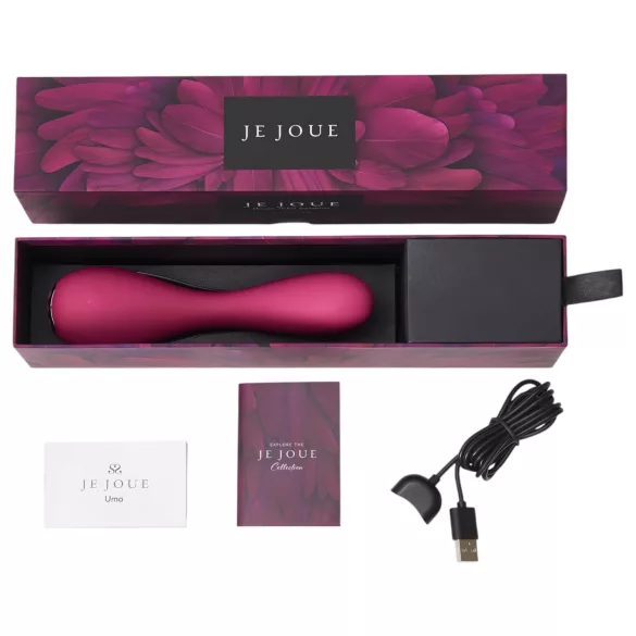 Je Joue Uma - G-pistevibraattori - ladattava, vedenkestävä - pinkki
