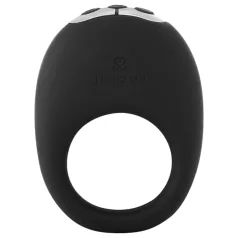   Je Joue Mio - vibro penisrengas - ladattava, vesitiivis - musta