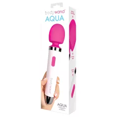   Bodywand Aqua Wand - hierontavibraattori - vedenkestävä - valkoinen/pinkki
