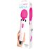 Bodywand Aqua: Vedenkestävä hierontavibra (valkoinen-pinkki)