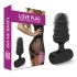 Love Plug - mini anustappi vibratolla - musta