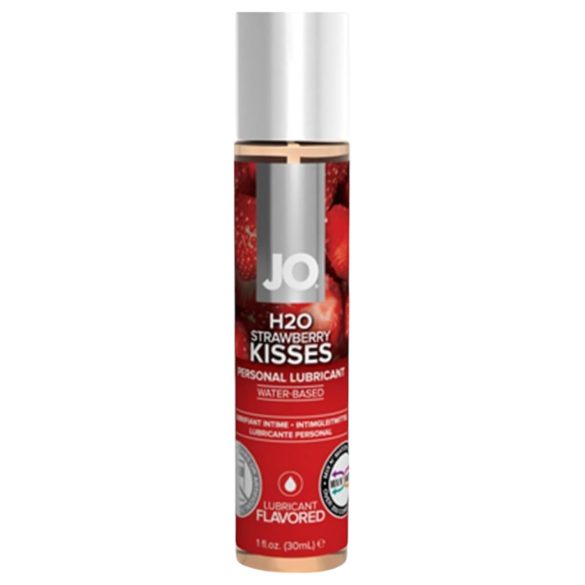 JO H2O Mansikkasuudelma - vesipohjainen liukuvoide (30ml)