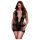 BACI Plus Size - pitsimekko lyhyillä hihoilla - musta (XL-XXL)